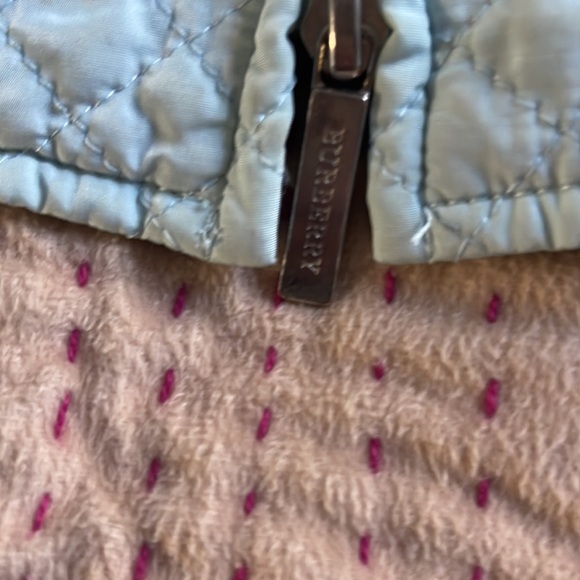 Burberry Baby Blue diamond quilted coat - Picture 7 of 11